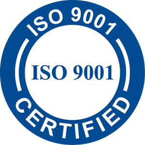 Certified ISO 9001:2015 Company