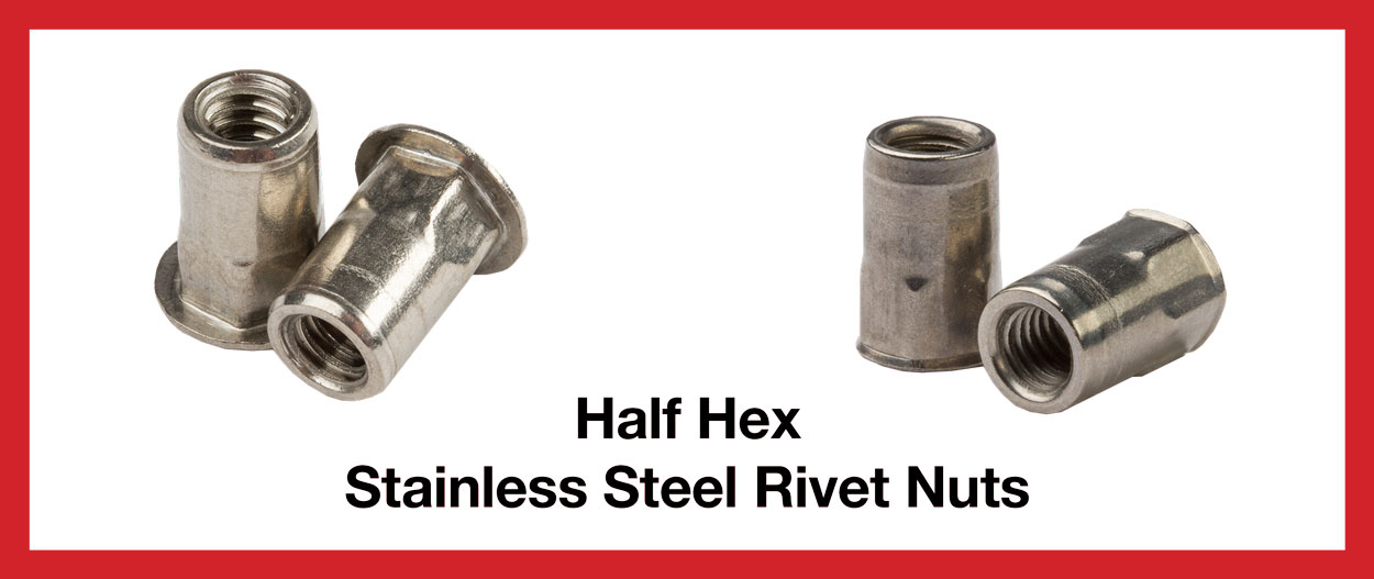 Hex Stainless Rivet Nuts